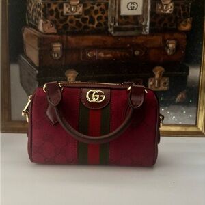 Gucci Ophidea Mini Boston Bag